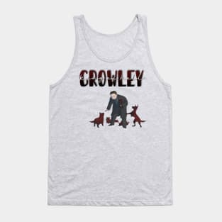 Supernatural Crowley Hell Hound Dad Design Tank Top